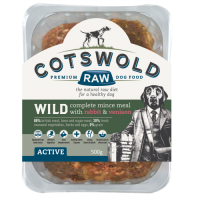 Cotswold Raw Wild Range Rabbit and Venison 80/20 Mince
